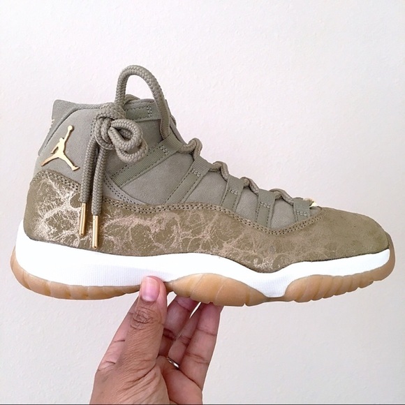 olive green 11 jordans
